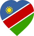 Namibia Flat Heart