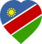 Namibia Flat Heart