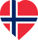 Norway Flat Heart