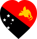Papua New Guinea Flat Heart
