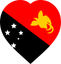 Papua New Guinea Flat Heart