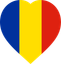 Romania Flat Heart