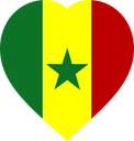 Senegal Flat Heart