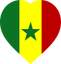 Senegal Flat Heart