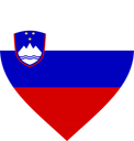 Slovenia Flat Heart