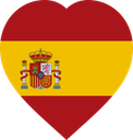 Spain Flat Heart