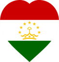 Tajikistan Flat Heart