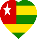 Togo Flat Heart