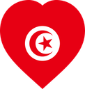 Tunisia Flat Heart