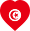 Tunisia Flat Heart