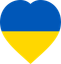 Ukraine Flat Heart
