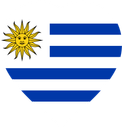 Uruguay Flat Heart