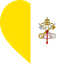 Vatican City Flat Heart