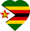 Zimbabwe Flat Heart