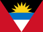 Antigua And Barbuda Flat Rectangle