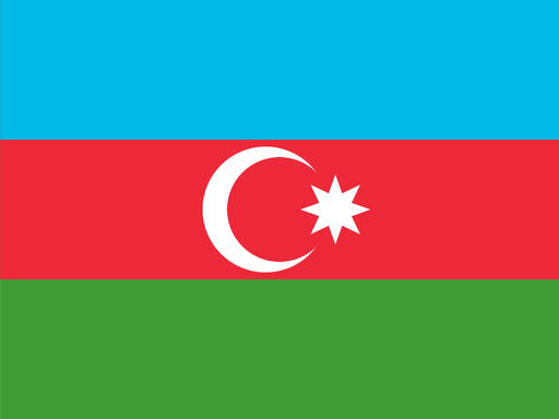 Azerbaijan flag printable PDF