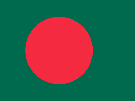 Bangladesh flag printable PDF