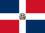 Dominican Republic Flat Rectangle