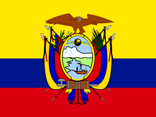 Ecuador flag printable PDF