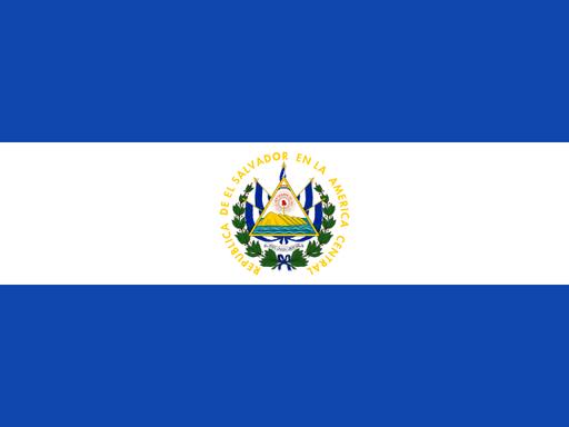 El Salvador flag printable PDF