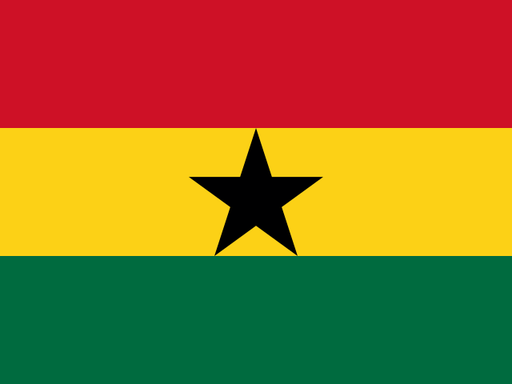 Ghana flag printable PDF