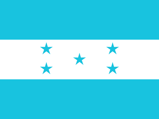 Honduras flag printable PDF