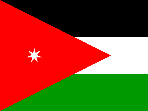 Jordan flag printable PDF