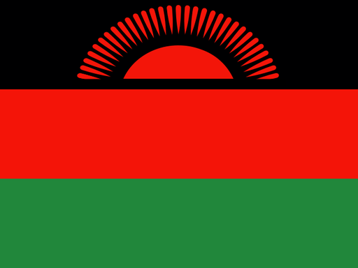 Malawi flag printable PDF