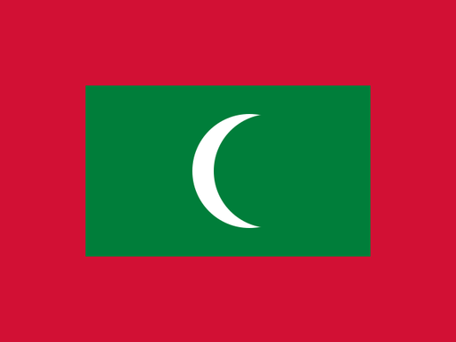Maldives flag printable PDF
