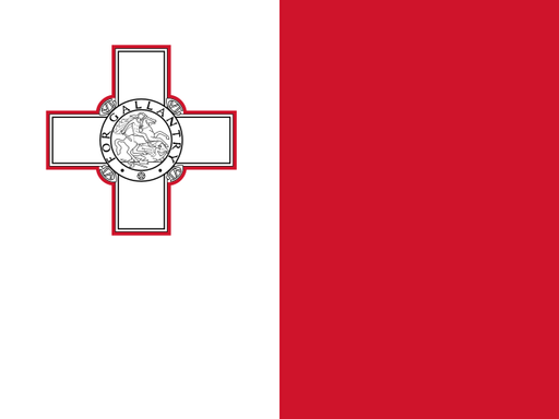 Malta flag printable PDF
