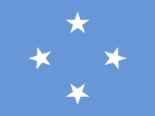 Micronesia flag printable PDF