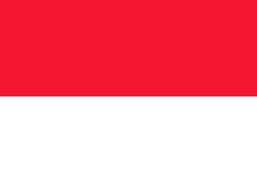 Monaco flag printable PDF