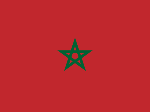Morocco flag printable PDF