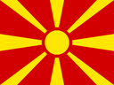 North Macedonia Flat Rectangle