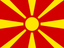 North Macedonia Flat Rectangle