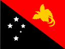 Papua New Guinea Flat Rectangle