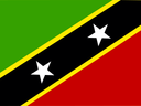 Saint Kitts And Nevis Flat Rectangle