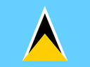 Saint Lucia Flat Rectangle