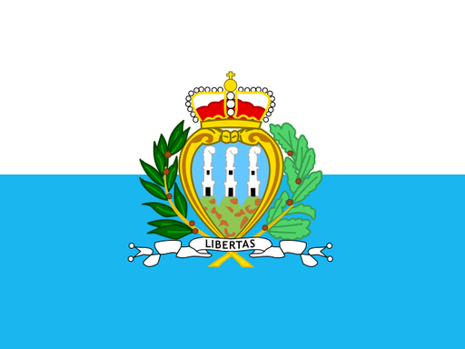 San Marino flag printable PDF