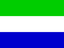 Sierra Leone Flat Rectangle