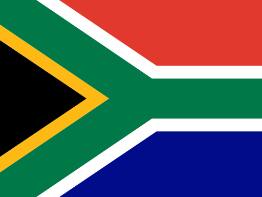 South Africa flag printable PDF