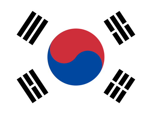 South Korea flag printable PDF