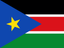 South Sudan Flat Rectangle
