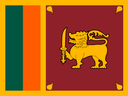 Sri Lanka Flat Rectangle