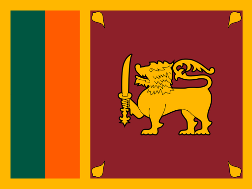Sri Lanka flag printable PDF