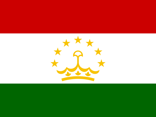 Tajikistan flag printable PDF