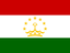 Tajikistan Flat Rectangle