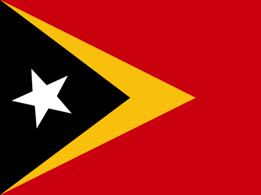 Timor Leste flag printable PDF
