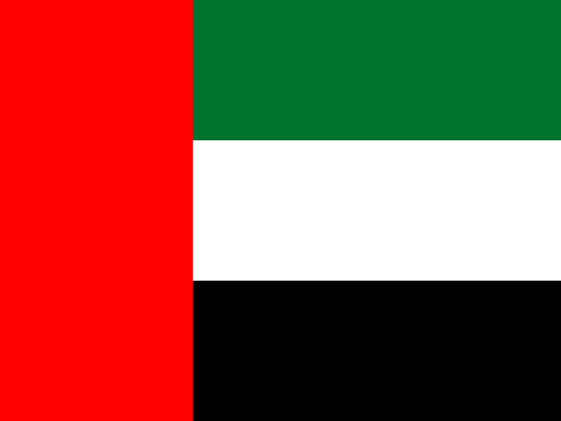 United Arab Emirates flag printable PDF