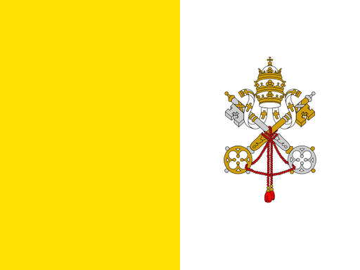 Ватикан flag printable PDF